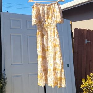 Sweet Rai Strap off the shoulder summer dress